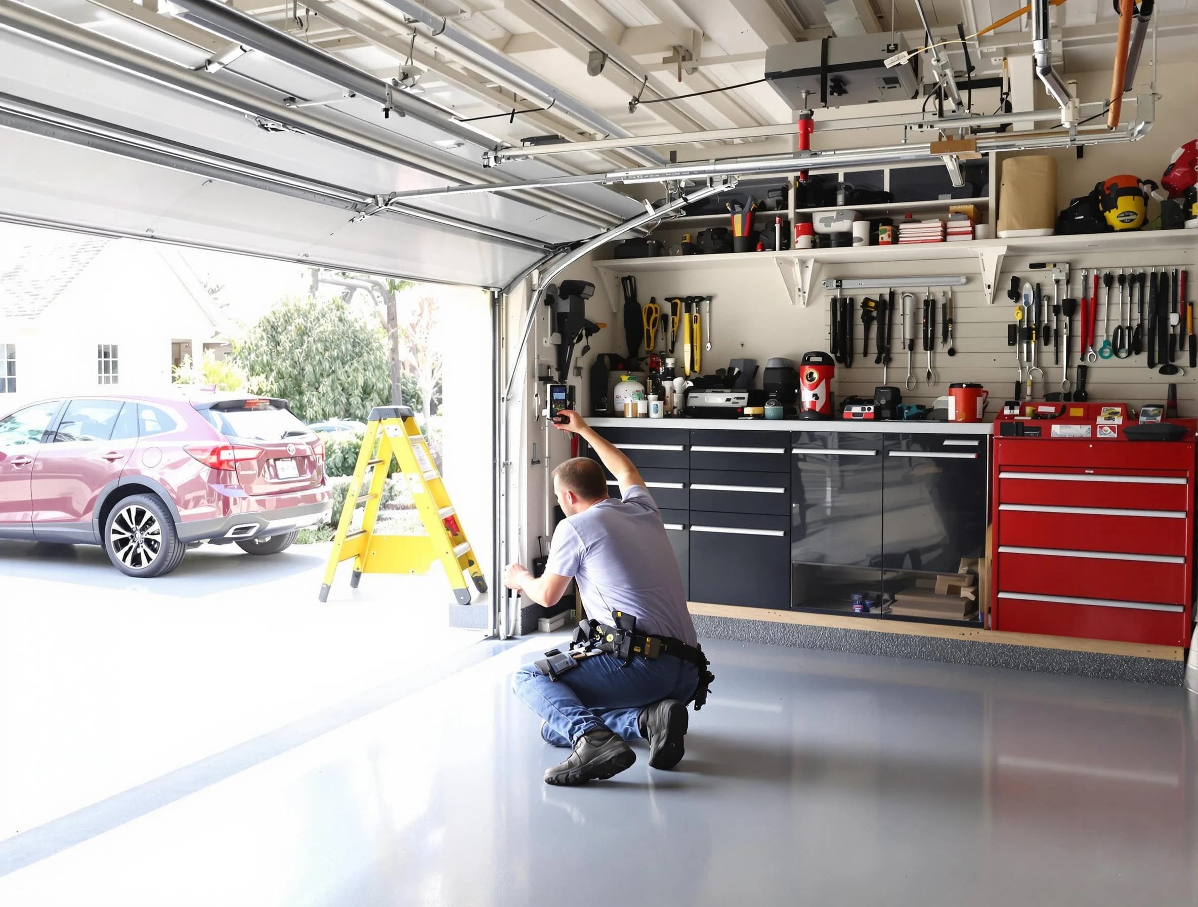Local garage door repair service by Chamblee Garage Door Repair in Chamblee