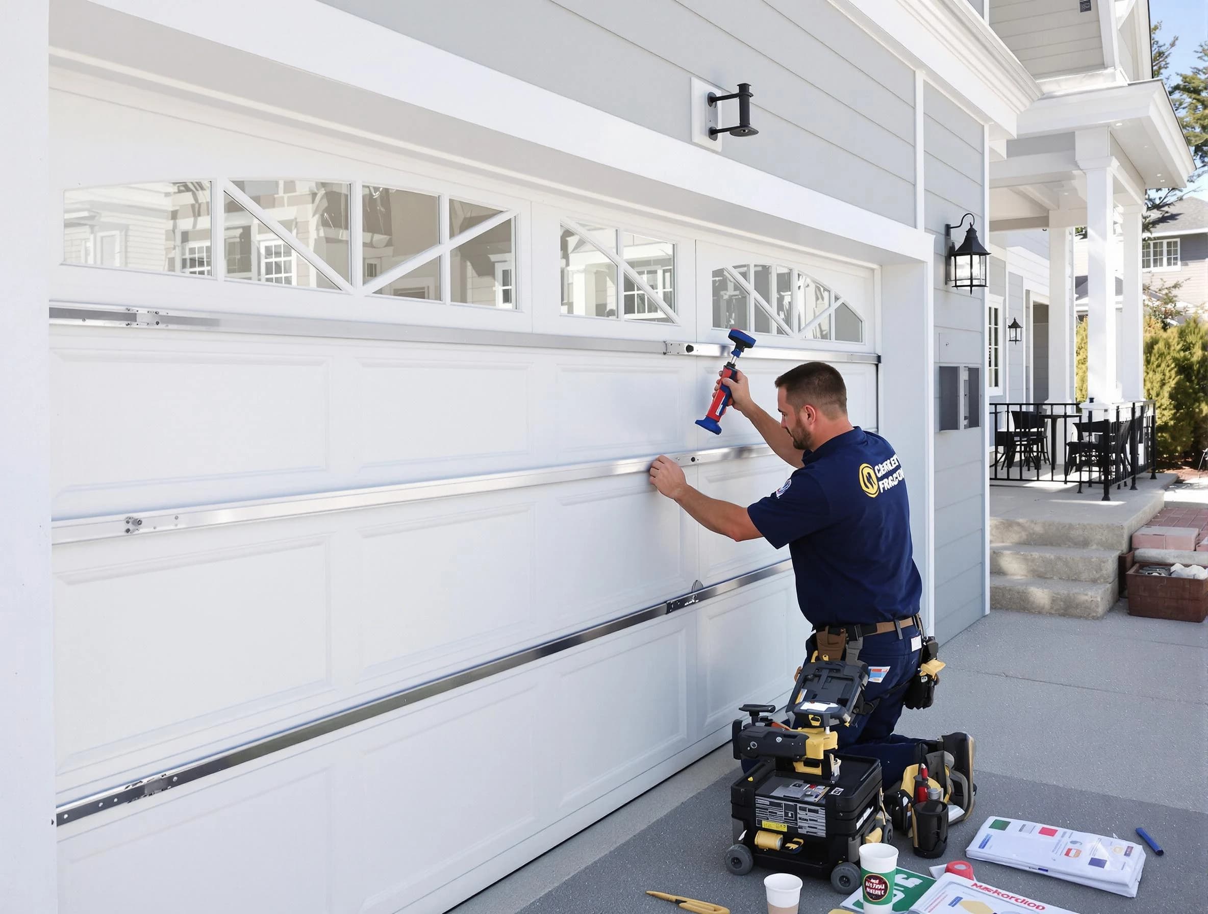 Professional garage door installation by Chamblee Garage Door Repair in Chamblee