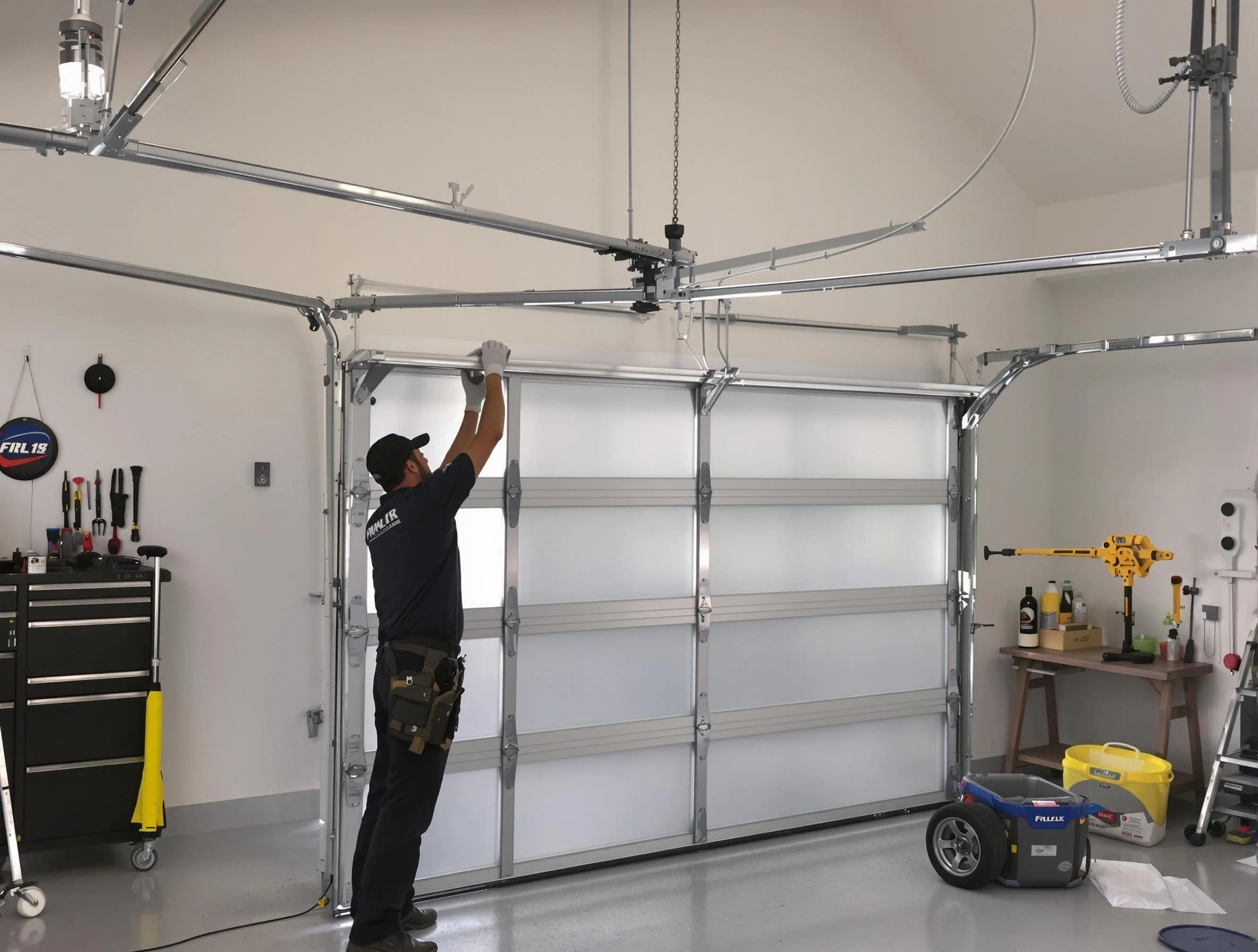 Chamblee Garage Door Repair certified team performing precision garage door installation in Chamblee