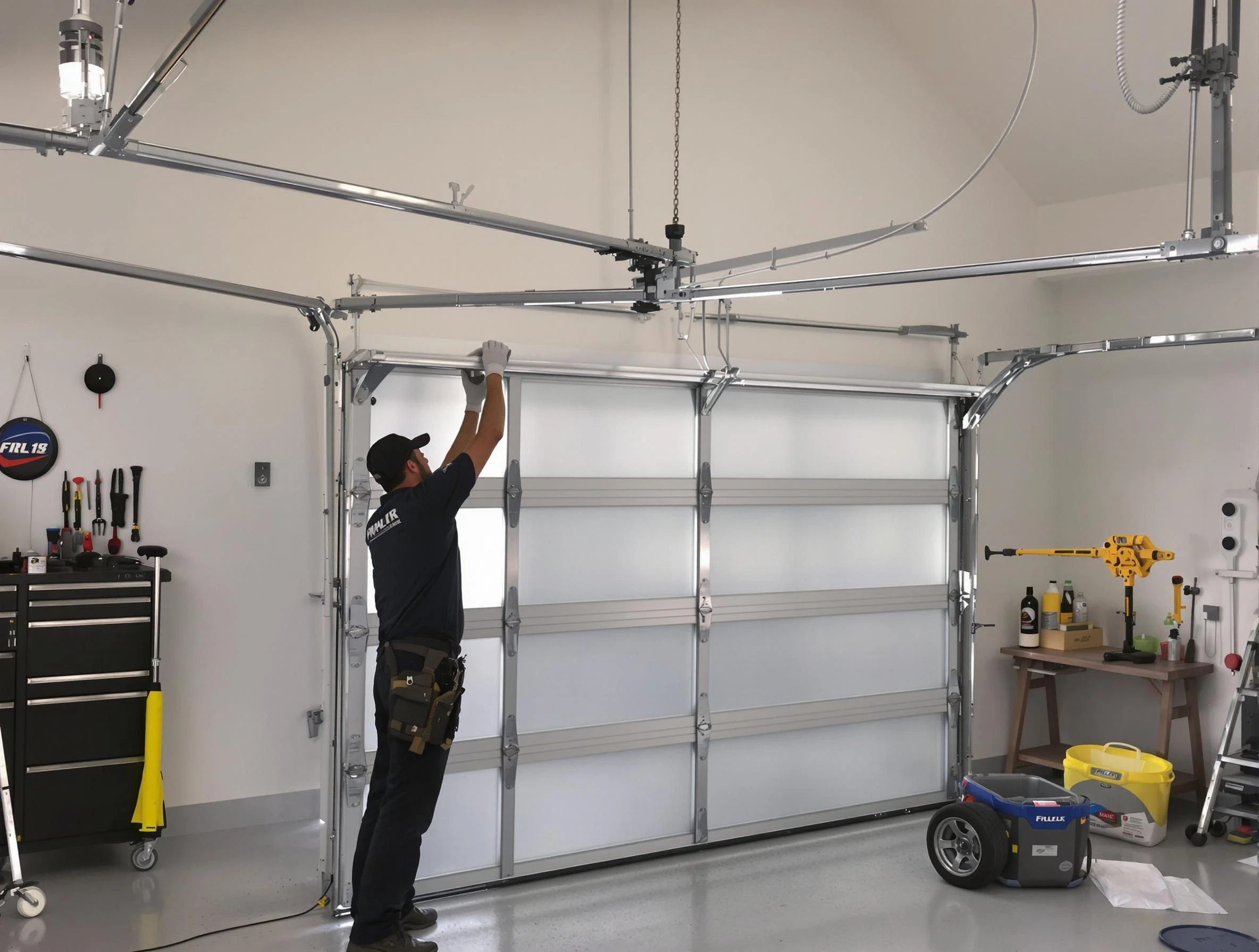 Chamblee Garage Door Repair certified team performing precision garage door installation in Chamblee